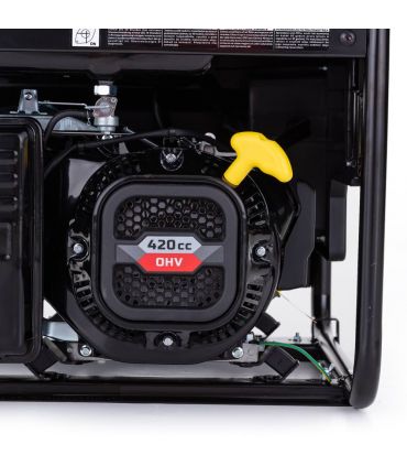 Générateur électrique portable 6 kW AVR pour chantiers, secours et ateliers - Hahn  Sohn HGG 8000X