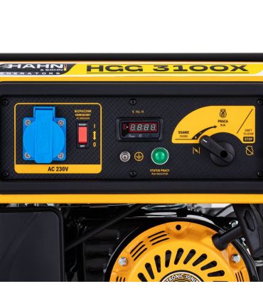 Groupe électrogène thermique 3 kW, Technologie AVR - Hahn  Sohn HGG 3100X AVR