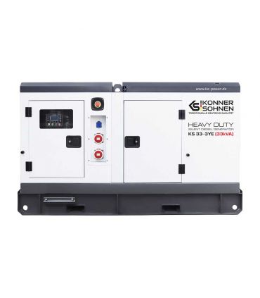 La centrale diesel triphasée, 30 000W - Könner  Söhnen KS 33-3YE