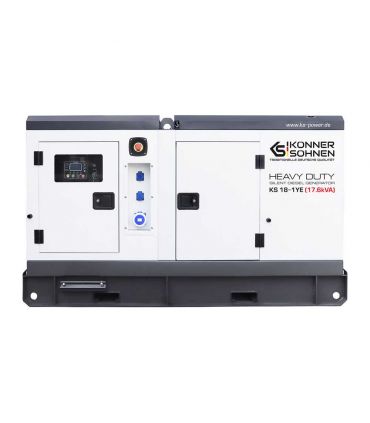 Générateur diesel monophasé, 17600W - Könner  Söhnen KS 18-1YE