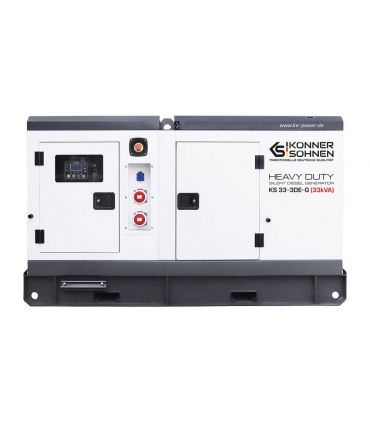 Centrale diesel triphasée, 30 000W - Könner  Söhnen KS 33-3DE-G