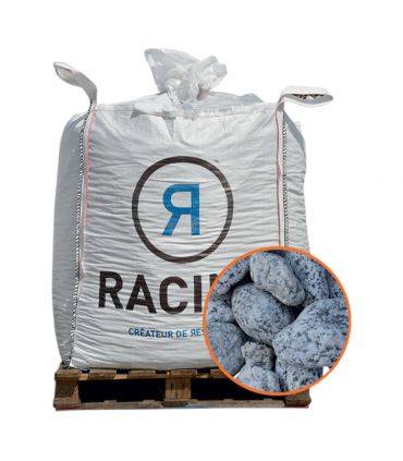 Paillage minéral Galet marbre pigat 25-40mm, Big bag 500 kg - F-PAI079