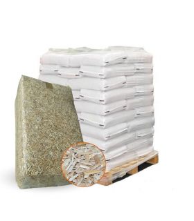 Paillis de miscanthus pour retenir l'eau, 48  balles de 150 litres  - F-PAI045-48x150 Paillis de miscanthus pour retenir l'eau, 48  balles de 150 litres  - F-PAI045-48x150