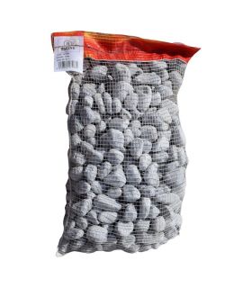 Galet marbre gris Nevada 25-40mm, 10 filets de 20 kg - F-PAI074-10x20 Galet marbre gris Nevada 25-40mm, 10 filets de 20 kg - F-PAI074-10x20