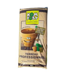 Terreau professionnel stimulateur plantation 54 sacs de 40 litres Terreau professionnel stimulateur plantation 54 sacs de 40 litres