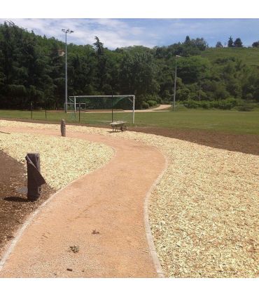 Paillage mulch végétal plaquette forestière 10 sacs 50 L pour 10m2