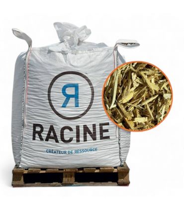 Paillis couleur NATUREL aire de jeux R Play 5/30mm, Big bag 1 m3 - RPL005