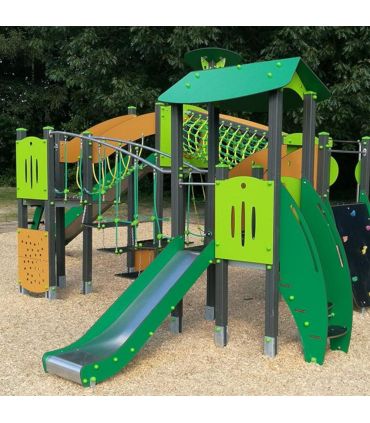 Paillis couleur NATUREL aire de jeux R Play 5/30mm, Big bag 1 m3 - RPL005