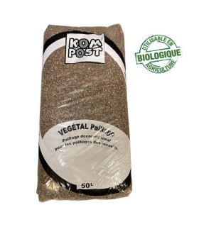 Paillis de Cosses de sarrasin - 18 sacs de 50 L - PRO93-18x50 Paillis de Cosses de sarrasin - 18 sacs de 50 L - PRO93-18x50