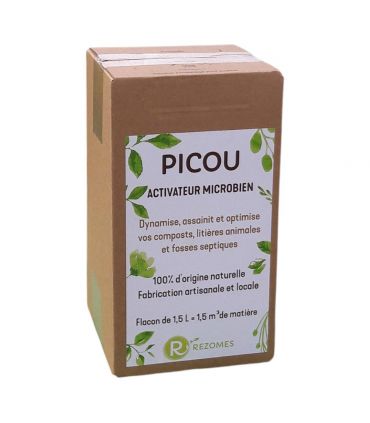 Activateur de compost Picou, bidon de 1,5 L - F-TER014