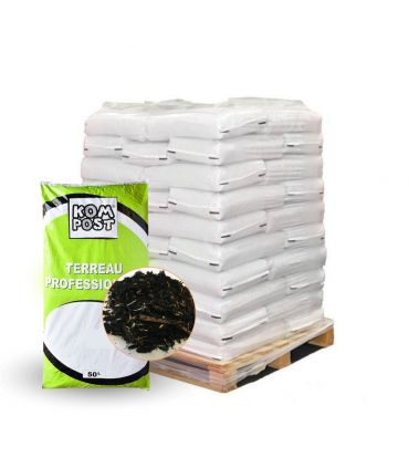 Paillage organique du potager 100% naturel, 48 sacs de 50 l - PRO217-48x50L