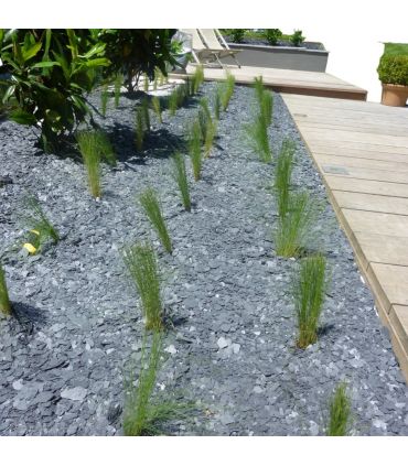 Paillage minéral ardoise grise calibre 40/70mm, Big bag 500 l - PRO435