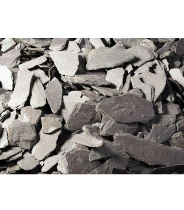 Paillage minéral ardoise grise calibre 40/70mm, Big bag 500 l - PRO435