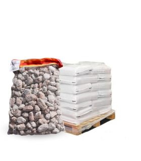 Paillage minéral Galet marbre rouge 25-40mm, 10 sacs de 20 kg - F-PAI070-10x20 Paillage minéral Galet marbre rouge 25-40mm, 10 sacs de 20 kg - F-PAI070-10x20