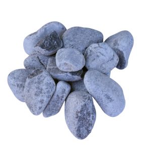 Galet marbre gris Nevada 25-40mm, Filet de 20 kg - F-PAI074 Galet marbre gris Nevada 25-40mm, Filet de 20 kg - F-PAI074