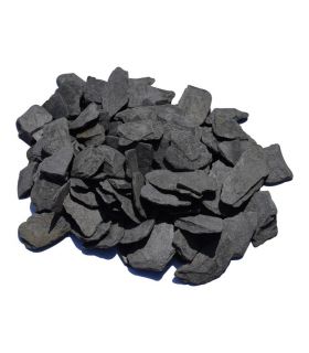 Paillage minéral ardoise noire 6/14mm, filet 20 kg - F-PAI081 Paillage minéral ardoise noire 6/14mm, filet 20 kg - F-PAI081
