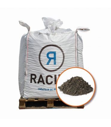 Terre végétale enrichie de compost calibre 0-15 big bag 500 litres