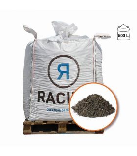Terre végétale enrichie de compost calibre 0-15 big bag 500 litres Terre végétale enrichie de compost calibre 0-15 big bag 500 litres