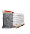 Paillage minéral ardoise noire 6/14mm, 30 filets de 20 kg - F-PAI081-30x20