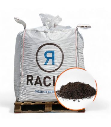 Terreau substrat pour regarnissage gazon pour sol sportif, Big bag 500 l - PRO446