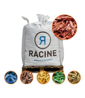 Paillis Color ROUGE 20/50mm Big bag de 1 m3 - PRO105 Paillis Color ROUGE 20/50mm Big bag de 1 m3 - PRO105
