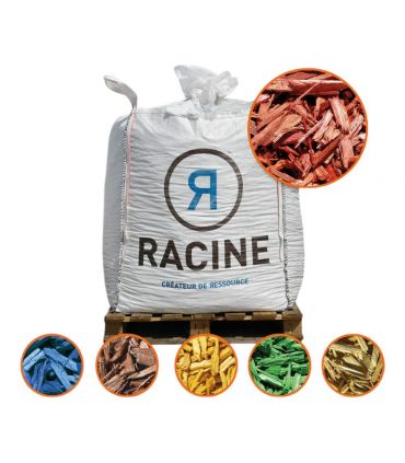 Paillis Color ROUGE 20/50mm Big bag de 1 m3 - PRO105