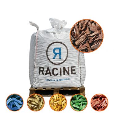 Paillis Color BRUN 20/50mm,Big bag de 1 m3 - PRO102