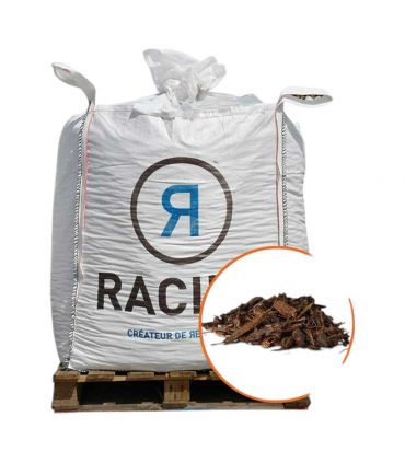 Paillage écorce de pin sylvestre 20/40mm, Big bag 1m3 - PRO67