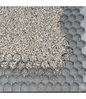 Pack gravier 750 Kg et 7 dalles alvéollées 1,8m² pour surface 12,5m² Pack gravier 750 Kg et 7 dalles alvéollées 1,8m² pour surface 12,5m²