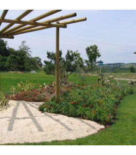 Paillis de chanvre dégradable sans pesticide - balle de 200 litres pour 5 m² Paillis de chanvre dégradable sans pesticide - balle de 200 litres pour 5 m²
