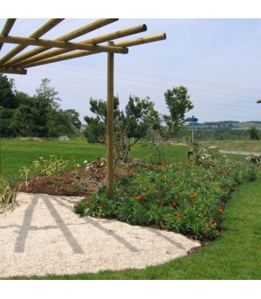 Paillis de chanvre dégradable sans pesticide - balle de 200 litres pour 5 m²