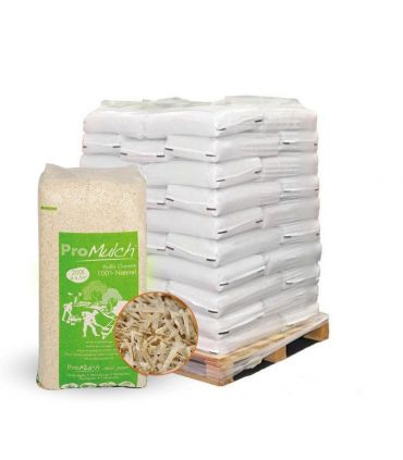 Paillis de chanvre dégradable sans pesticide, 21  balles de 200 litres - F-PAI003-21x200
