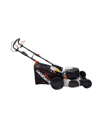 Tondeuse électrique sans fil 62V DAEWOO, lame 46 cm, batterie 4Ah et chargeur - DALLM62-18SP-K1