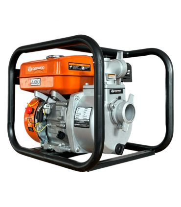 Motopompe thermique 4 temps 196 cc, 28000 l/heure diamètre 50mm (2 pouces) DAEWOO GAET50