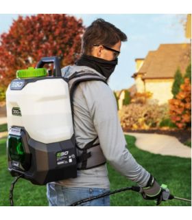 Pulvérisateur dorsal 15L sans fil 56V, pression réglable 24 bars - EGO BSP3500E