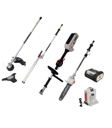 PACK Outil multifonction 62V 4 en 1 sans fil, avec batterie 4Ah et chargeur - DAEWOO DALMT62BL