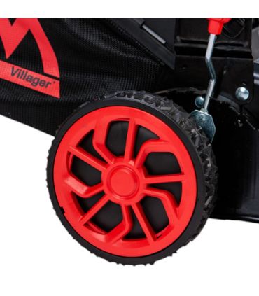 Tondeuse à essence poussée, 144,3 cm³, lame 46cm mulching - VILLAGER AGM4624