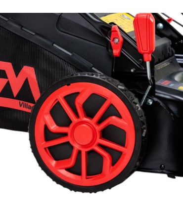 Tondeuse thermique tractée 51cm, 190cc, mulching  bac - VILLAGER AGM5324R