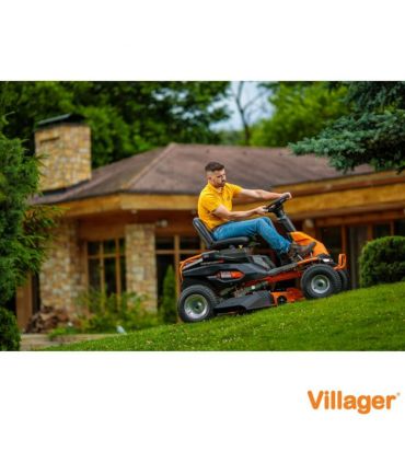 Tondeuse autoportée électrique 98 cm - 6000 m² - Batterie 48V 75Ah - Villager Capricorn 38