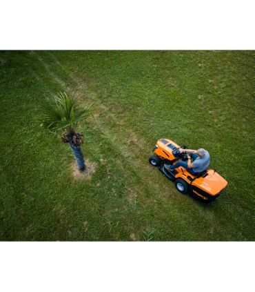 Tracteur tondeuse 352 cm³ - 84 cm - 3500 m² - Transmission manuelle - Villager VT 845