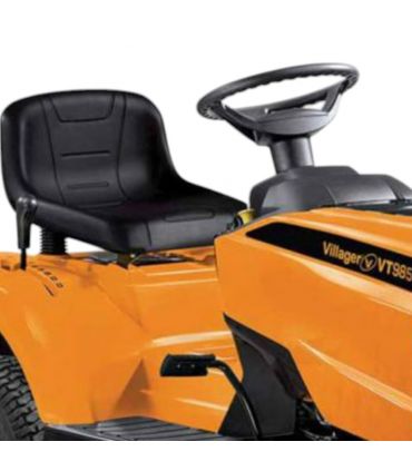 Tondeuse autoportée thermique 352 cm³ - 98 cm - 5000 m² - éjection latérale - Villager VT 985