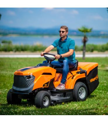 Tondeuse autoportée 432 cm³ - 84 cm - 3500 m² - idéal terrain en pente - Villager VT 848