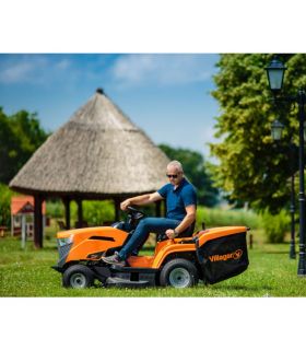 Tondeuse autoportée 432 cm³ - 84 cm - 3500 m² - idéal terrain en pente - Villager VT 848