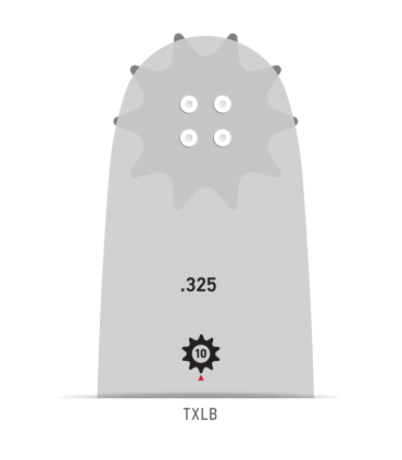 Guide chaîne tronçonneuse 50 cm, pas .325", jauge 1,3mm, 78 maillons Speedcut? - OREGON 200TXLBK095