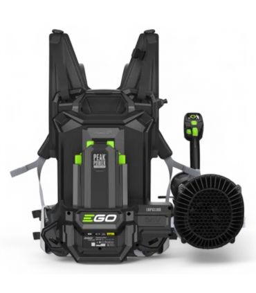 Souffleur EGO Pro X LBPX1100 vue arrière sans batteries pour travaux intensifs
