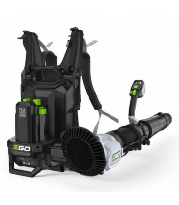 Souffleur sans fil EGO Pro X LBPX1100 vue diagonale pour entretien espaces verts