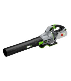 Souffleur EGO LB7650E vue latérale sans batterie pour nettoyage puissant