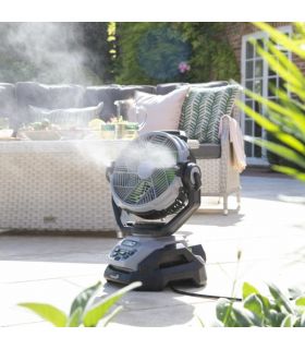 Ventilateur brumisateur sans fil 25 cm, 5 vitesses & contrôle Bluetooth - EGO FN1000E Ventilateur brumisateur sans fil 25 cm, 5 vitesses & contrôle Bluetooth - EGO FN1000E