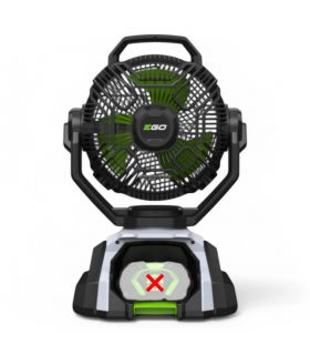 Ventilateur brumisateur sans fil 25 cm, 5 vitesses & contrôle Bluetooth - EGO FN1000E Ventilateur brumisateur sans fil 25 cm, 5 vitesses & contrôle Bluetooth - EGO FN1000E