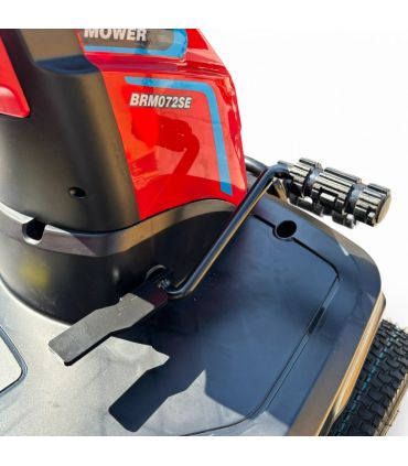 Tondeuse rider à batterie 72 cm, idéal 2500m², mulching - POPSTER BRM072SE